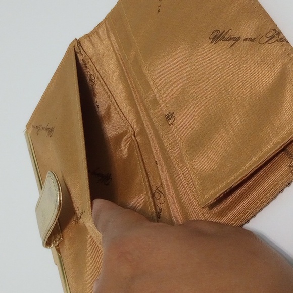 Vintage Whiting & Davis MCM Gold Mesh Wallet/ Clutch - Picture 9 of 9